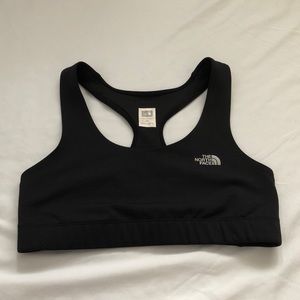 Black North Face Sports Bra